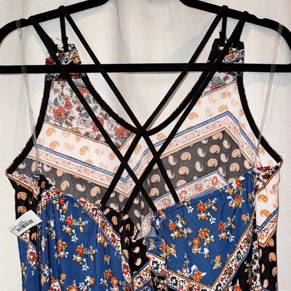 Floral Handkerchief Style Strappy Camisole - XL - NWT - Picture 4 of 4
